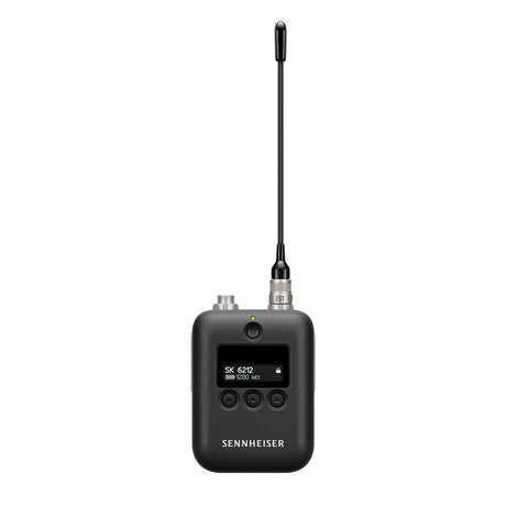 Sennheiser SK 6212 Mini bodypack transmitter, digital, LR mode, 3-pin SE plug, AES 256 encryption, black Microphones Sennheiser