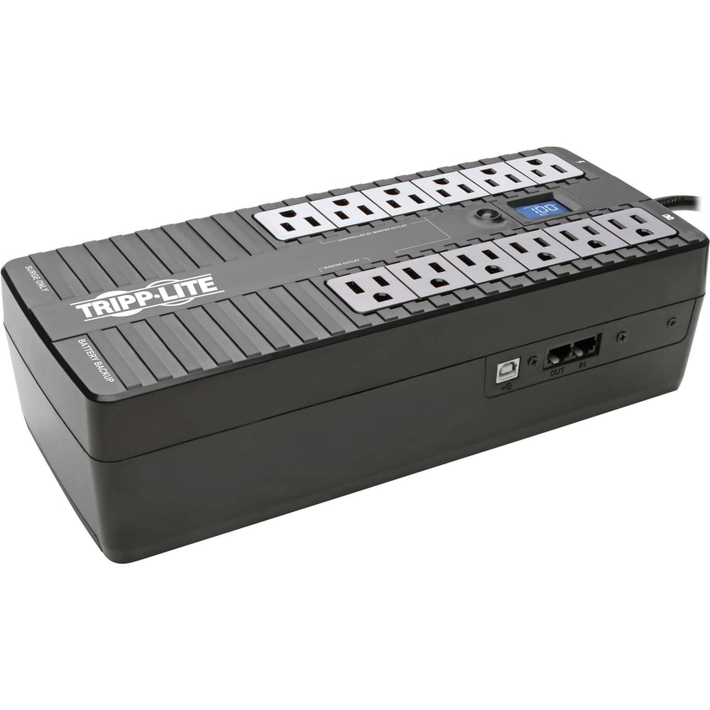 Eaton ECO850LCD 850VA 425W UPS Eco Green Battery Back Up LCD 120V USB RJ11 PC Uninterruptible Power Supplies (UPS) Eaton