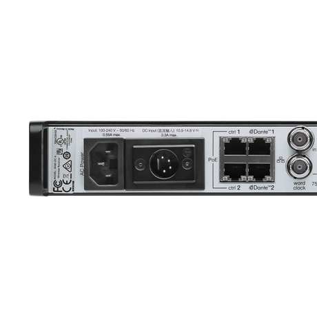 Shure AD4DUS Two-Channel Digital Wireless Receiver Microphones Shure
