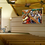 Draper Edgeless Clarion, 100", NTSC Fixed Projection Screen