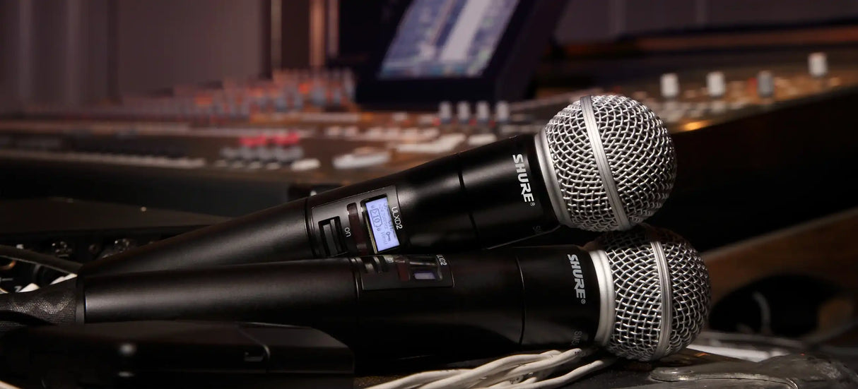 Shure ULXD2-SM58 Digital Handheld Wireless Microphone Transmitter with SM58 Capsule - ULXD2/SM58=-X52 Microphones Shure