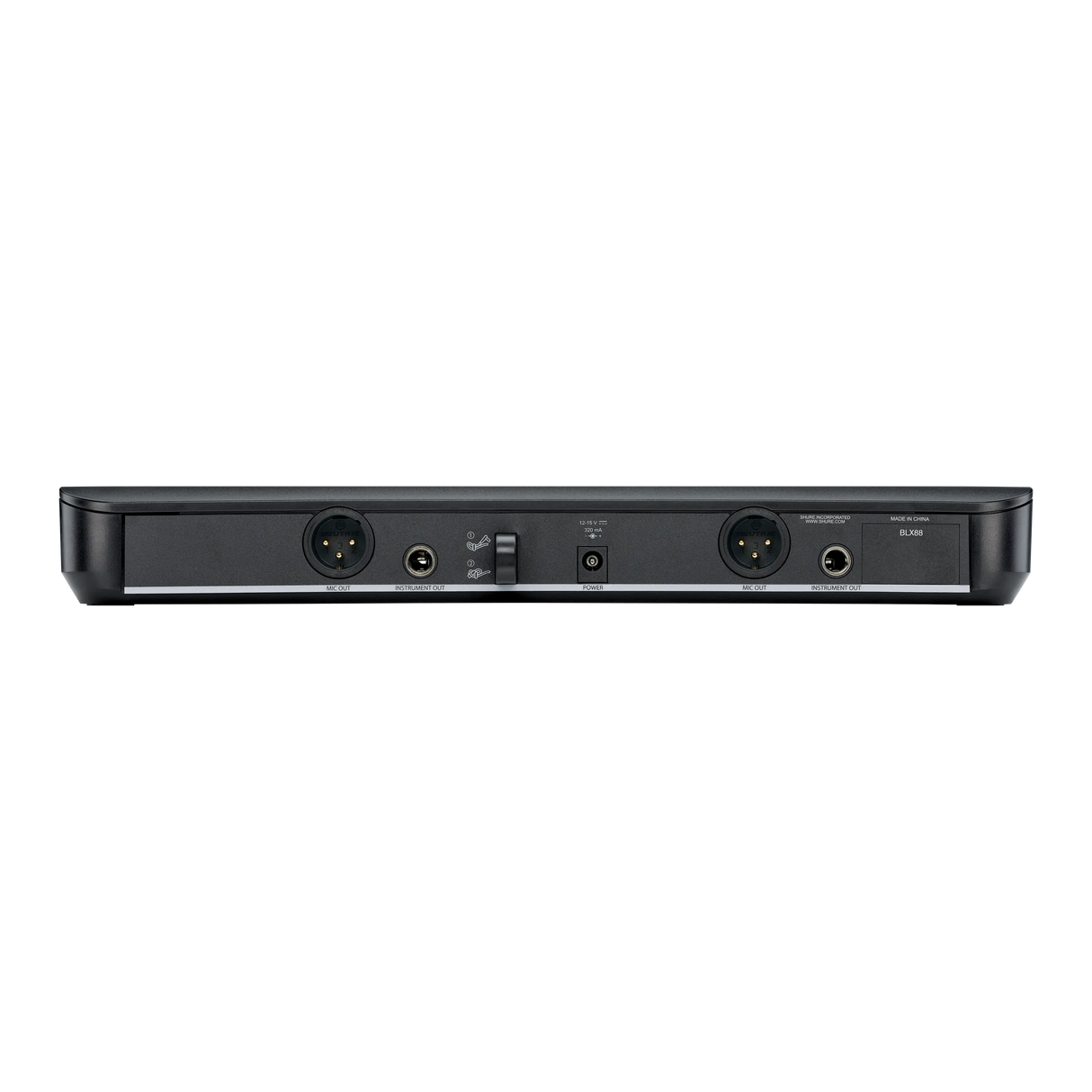 Shure BLX88 Dual Wireless Receiver Microphones Shure