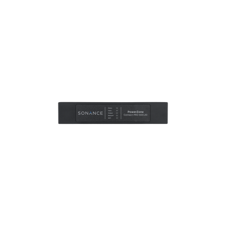 Sonance PowerZone Connect PRO 600.2D – Amp with Dante Amplifiers Sonance