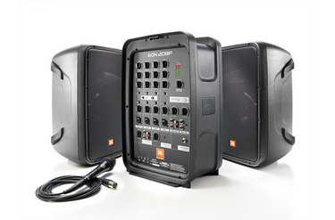 JBL Portable 8" 2-Way PA with 8-Channel Powered Mixer and Bluetooth