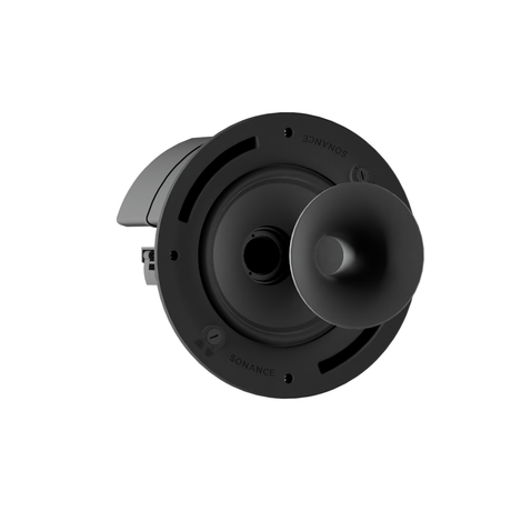 Sonance PS-C85RTBF – 8-Inch Pro Series In-Ceiling Baffle Speaker In-Ceiling Speakers Sonance