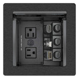 Extron Cable Cubby 500 Cable Access Enclosure Black-AC Module Not Included - Creation Networks