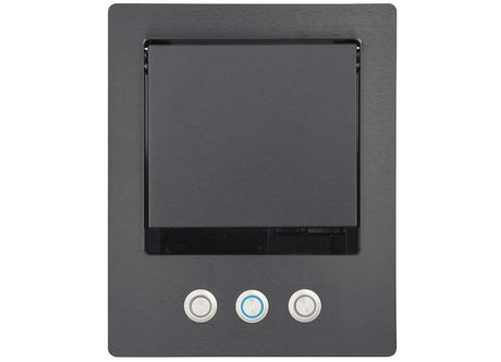 Extron Cable Cubby 500 Cable Access Enclosure Black w 3 Buttons-AC Module Not Included - Creation Networks