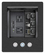 Extron Cable Cubby 500 Cable Access Enclosure Black w 3 Buttons-AC Module Not Included - Creation Networks