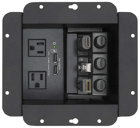 Extron Cable Cubby 650 UT Under-Table Cable Access Enclosure for AV Connectivity, Remote Control, and Power - Creation Networks