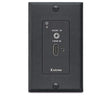 Extron DTP T HWP 4K 231 D DTP Transmitter for HDMI - Decorator-Style Wallplate (Black) - Creation Networks