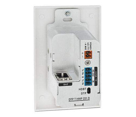 Extron DTP T HWP 4K 231 D DTP Transmitter for HDMI - Decorator-Style Wallplate - Creation Networks