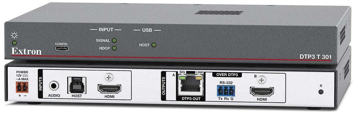 Extron DTP3 T 301 DTP3 Transmitter for 4K/60 HDMI and USB Data - Creation Networks