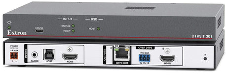 Extron DTP3 T 301 DTP3 Transmitter for 4K/60 HDMI and USB Data - Creation Networks