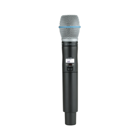 Shure ULXD2-SM58 VHF Digital Handheld Wireless Microphone Transmitter with SM58 Capsule - ULXD2/SM58=-V50 Microphones Shure
