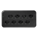 Shure MXWNDX8 Networked 8-Bay Charging Station for MXW neXt Bodypack, Handheld & Boundary Wireless Microphone Transmitters