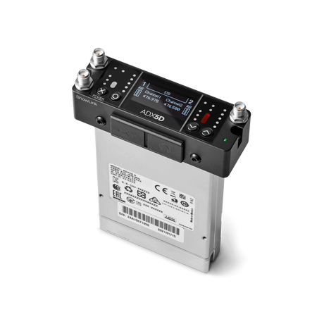 Shure ADX5DUS Digital Dual-Channel Slot-Mount Wireless Receiver Microphones Shure