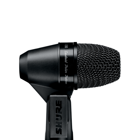 Shure PGA56-LC Cardioid swivel-mount dynamic snare/tom microphone - AP56DM drum mount, less cable Microphones Shure