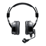 Shure BRH50M Premium Dual-Sided Broadcast Headset. Includes BCASCA-NXLR3QI cable Microphones Shure