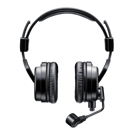 Shure BRH50M Premium Dual-Sided Broadcast Headset. Includes BCASCA-NXLR3QI cable Microphones Shure