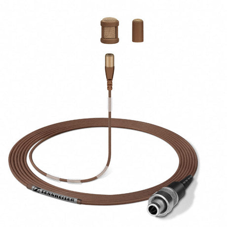 Sennheiser MKE 1 - Omnidirectional Clip-On Lavalier Microphone (Brown) - 502834 Microphones Sennheiser