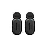 Shure MV-TWO-KIT-Z7 MoveMic Two Receiver Kit Two-Channel Wireless Lavalier Microphone System With Receiver for Mobile Devices and Cameras