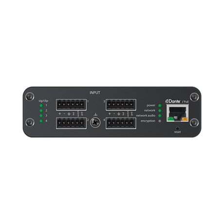 Shure ANI4IN-XLR Audio Network Interface (XLR Connectors) Microphnes Shure
