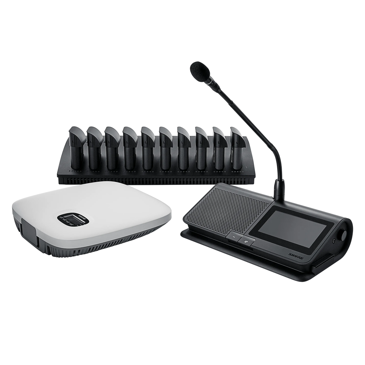 Shure MXCW-ACC-M Mute Button Set for MXCW640 Wireless Conference Unit Microphones Shure