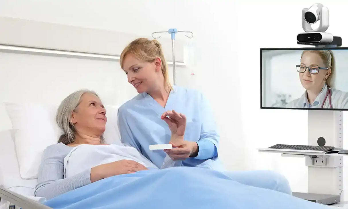AVer MD330UI Medical-Grade PTZ Camera with 30x Optical Zoom (White)