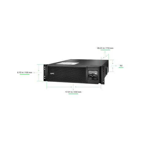 APC Smart-UPS On-Line SRT5KRMXLT-IEC 5000VA Rackmount 208V IEC UPS / Battery Backup APC