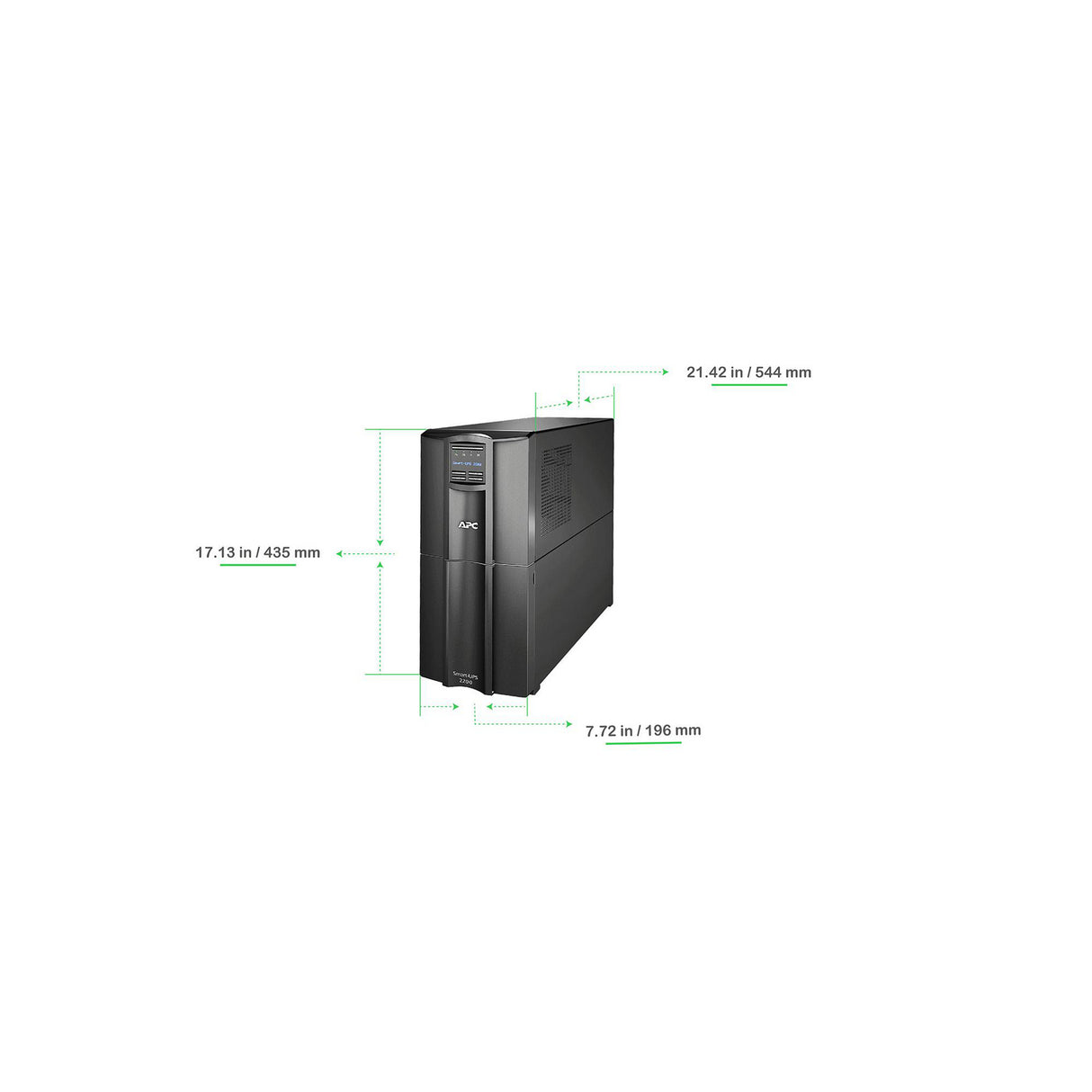 APC Smart-UPS SMT2200C 2200VA LCD 120V with SmartConnect Uninterruptible Power Supply APC