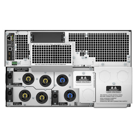 APC Smart-UPS On-Line SRT8KRMXLT-5KTF 8000VA Rackmount 208V to 120V Step-Down Transformer UPS / Battery Backup APC