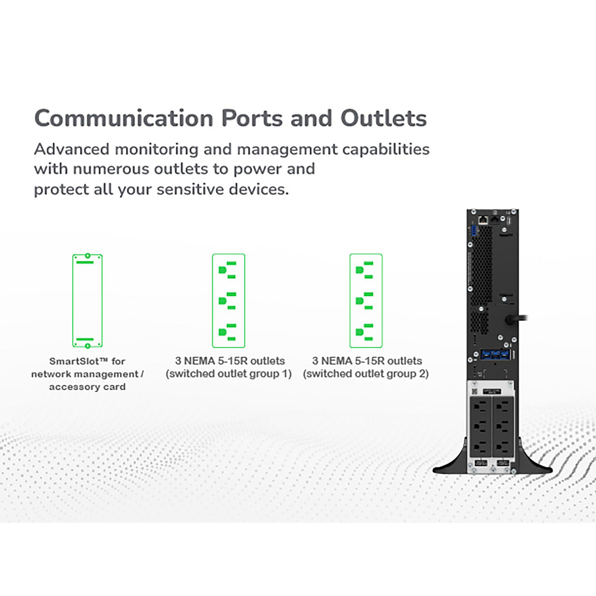 APC Smart-UPS On-Line SRT1000XLA 1000VA Tower 120V Uninterruptible Power Supply APC