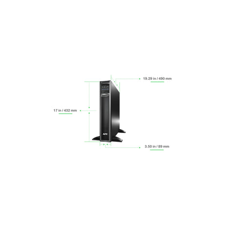 APC Smart-UPS X SMX1000C 1000VA Rack/Tower LCD 120V with SmartConnect Uninterruptible Power Supply APC