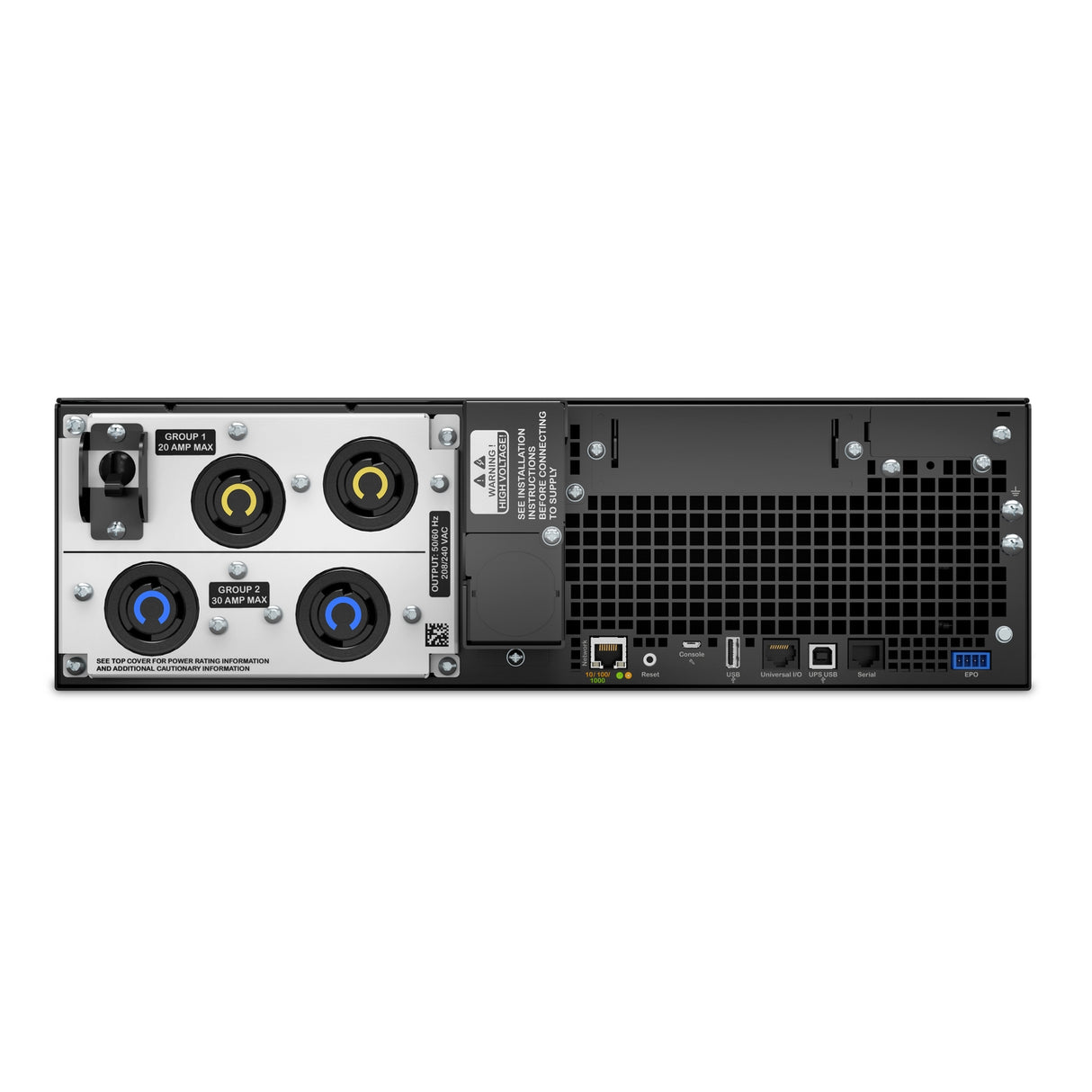APC Smart-UPS SRT5KRMXLT 5000VA RM 208V Uninterruptible Power Supply APC