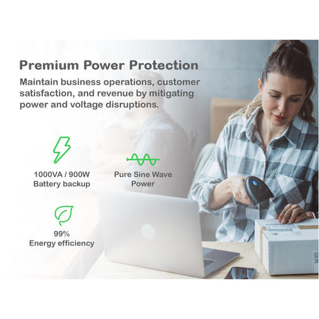 APC Smart-UPS SMT1000C 1000VA LCD 120V with SmartConnect Uninterruptible Power Supply APC