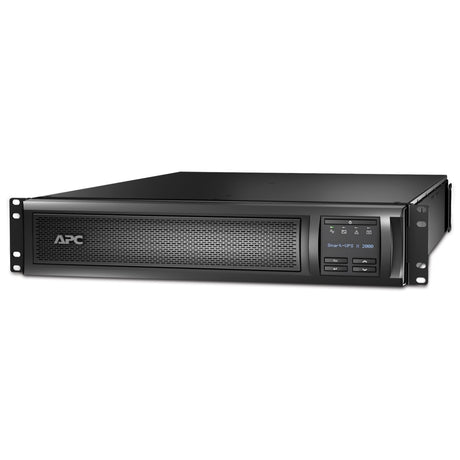 APC Smart-UPS X SMX2000RMLV2UNC 2000VA Rack/Tower LCD 120V with Network Card Uninterruptible Power Supply APC
