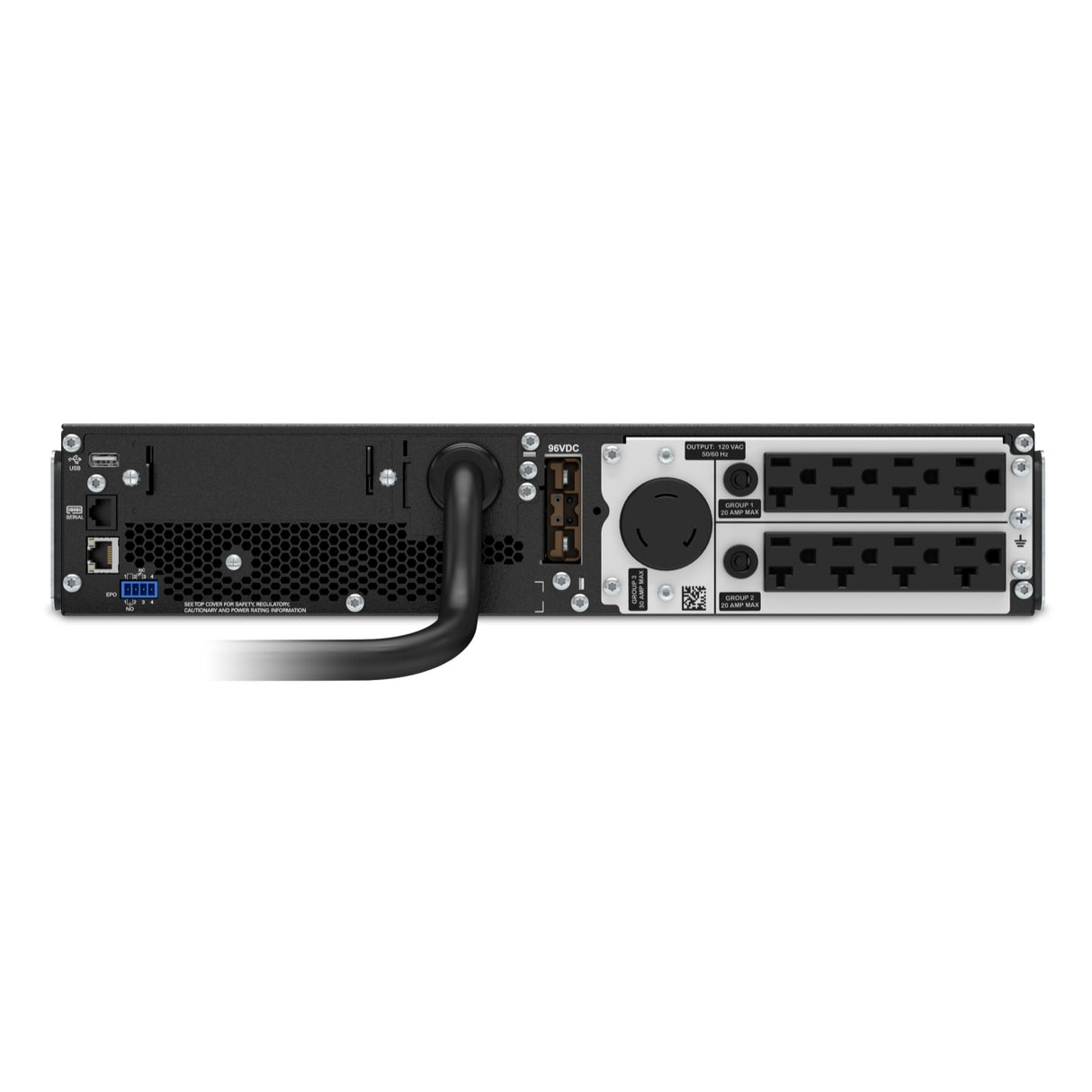 APC Smart-UPS SRT3000RMXLA 3000VA Sinewave RM 2U 120V Uninterruptible Power Supply APC