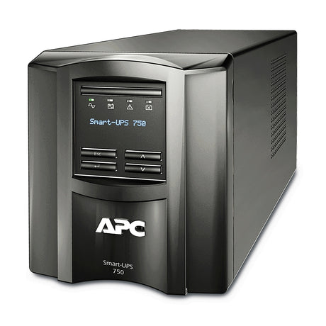 APC Smart-UPS SMT750C 750VA LCD 120V with SmartConnect Uninterruptible Power Supply APC