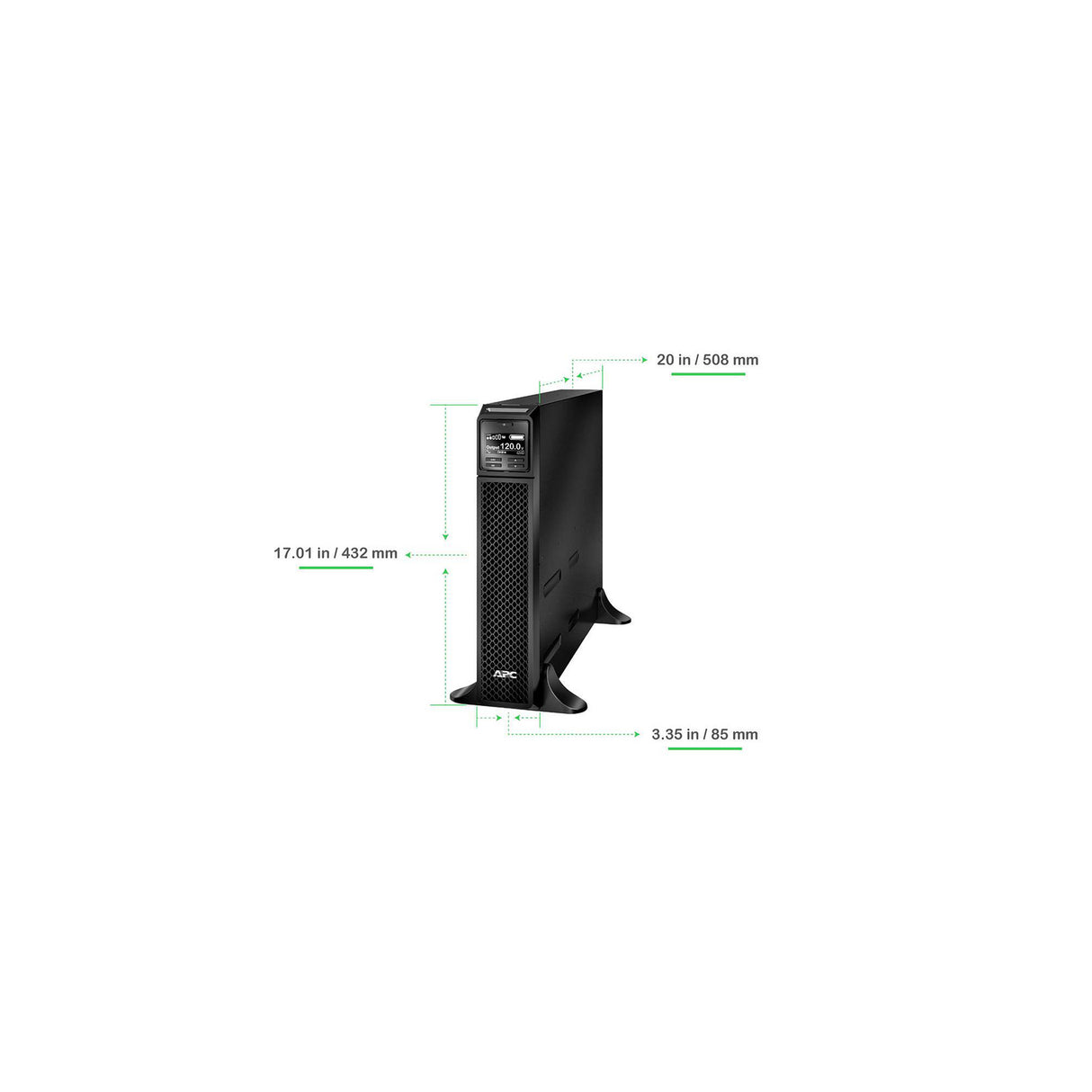 APC Smart-UPS On-Line SRT1000XLA 1000VA Tower 120V Uninterruptible Power Supply APC