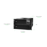 APC Smart-UPS On-Line SRT10KRMXLT-5KTF2 10000VA Rackmount with Two 208V to 120V 5kVA Step-Down Transformers Uninterruptible Power Supply APC