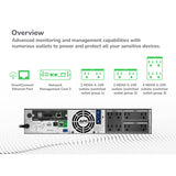 APC Smart-UPS X SMX1500RM2UCNC 1500VA Rack/Tower LCD 120V with Network Card Uninterruptible Power Supply APC