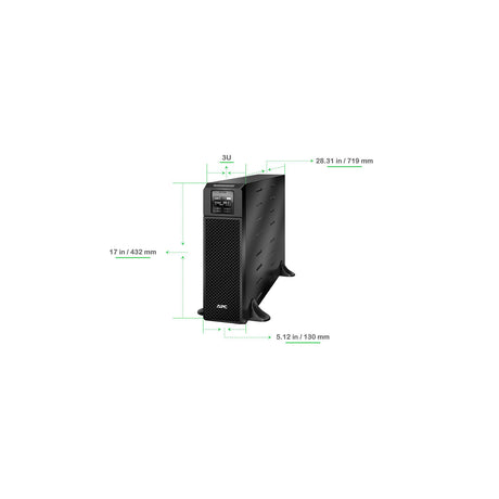 APC Smart-UPS On-Line SRT5KXLT 5000VA Tower 208V UPS / Battery Backup APC