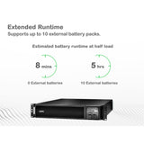 APC Smart-UPS SRT3000XLA 3000VA Sinewave Tower 120V Uninterruptible Power Supply APC