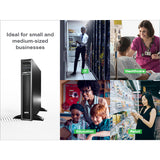 APC Smart-UPS X SMX1000C 1000VA Rack/Tower LCD 120V with SmartConnect Uninterruptible Power Supply APC