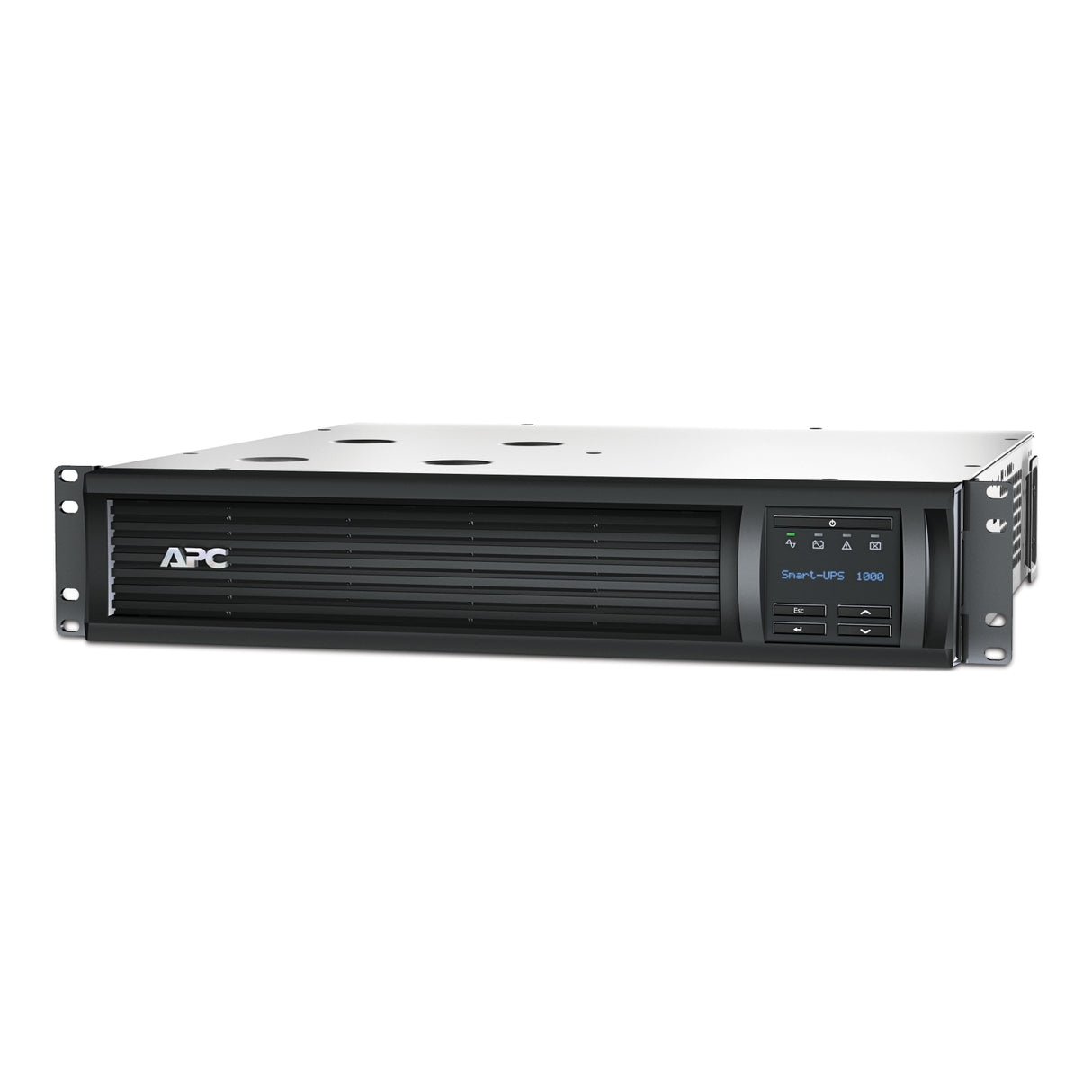 APC Smart-UPS SMT1000RM2UC 1000VA LCD RM 2U 120V with SmartConnect Uninterruptible Power Supply APC
