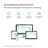 APC Smart-UPS SMT3000RM2UC 3000VA LCD RM 2U 120V with SmartConnect Uninterruptible Power Supply APC