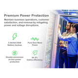 APC Smart-UPS On-Line SRT5KRMXLT-5KTF 5000VA Rackmount 208V to 120V Step-Down Transformer Uninterruptible Power Supply APC