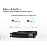 APC Smart-UPS On-Line SRT1000XLA 1000VA Tower 120V Uninterruptible Power Supply APC