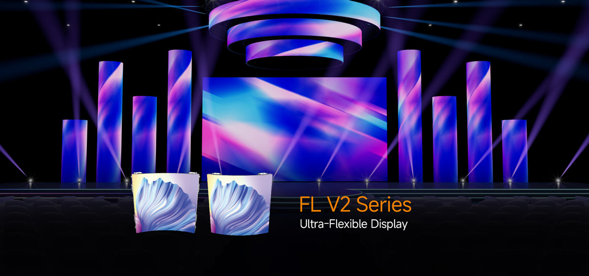 Absen FL V2 – Ultra-Flexible Indoor LED, 1.9 / 2.6 / 2.9mm Rental LED Panel Absen