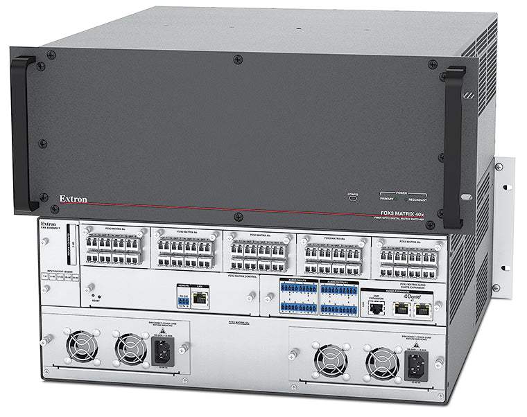 Extron 60-1600-21 FOX3 SR 201 MM Fiber Optic Scaling Receiver for HDMI, Audio, and Control